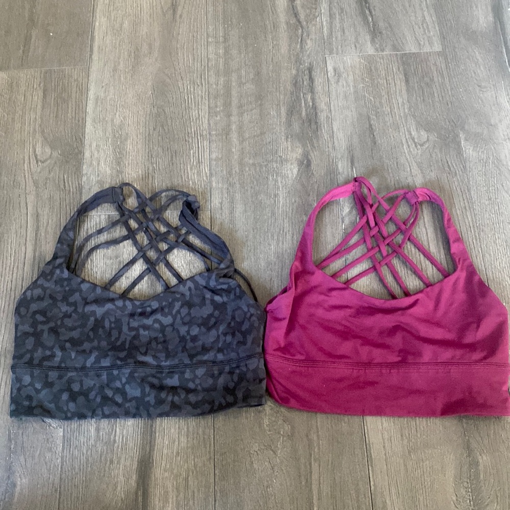 Two Lululemon Sports Bras